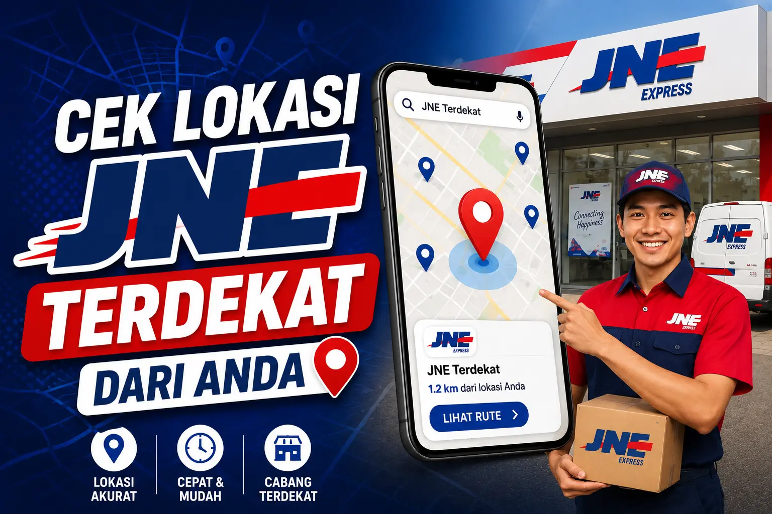 Temukan JNE Terdekat dengan Cepat Hanya dari HP